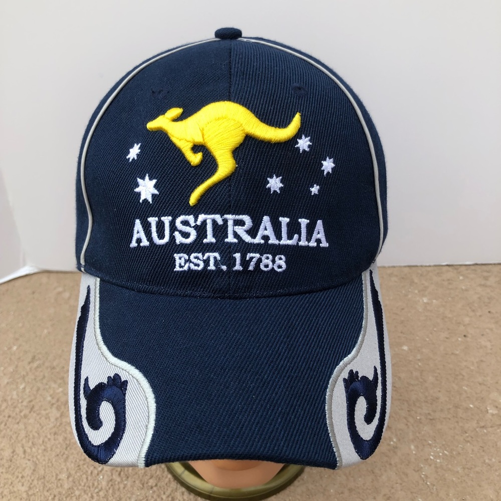 Australia Blue and Gold Snapback Cap
